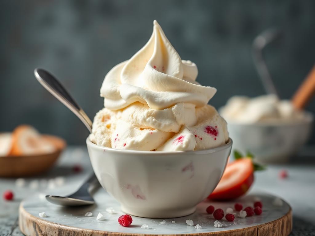 dreamy world of cottage cheese ice cream