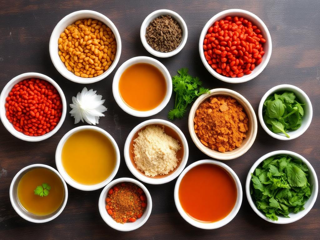 put these ingridients in 12 different small bowls:
1 cup red lentils, rinsed
1 can (14 oz) coconut milk
2 cups vegetable broth
1 onion, finely chopped
2 garlic cloves, minced
1 tbsp ginger, minced
2 tbsp curry powder
1 tsp turmeric
1 tsp cumin
1 tsp coriander
1 tsp garam masala
1 can (14 oz) diced tomatoes
2 cups spinach or kale
Salt and pepper to taste
Fresh cilantro for garnish